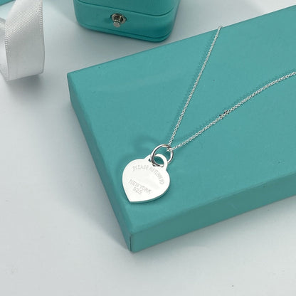 [Lume Jewelry]HEART PEDANT SILVER NECKLACE