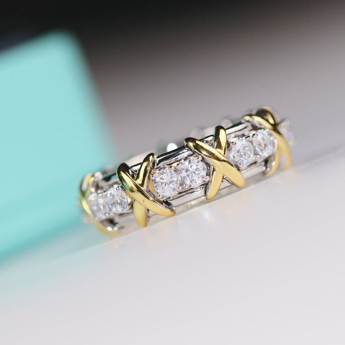 [Lume Jewelry]SIXTEEN STONE RING GOLD