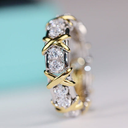 [Lume Jewelry]SIXTEEN STONE RING GOLD
