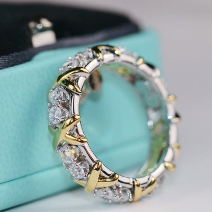 [Lume Jewelry]SIXTEEN STONE RING GOLD