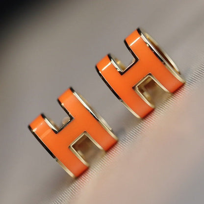 ¡®Lume Jewelry¡¯MINI POP H EARRINGS ORANGE