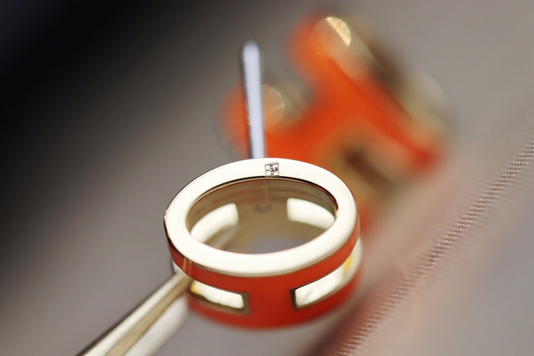 ¡®Lume Jewelry¡¯MINI POP H EARRINGS ORANGE