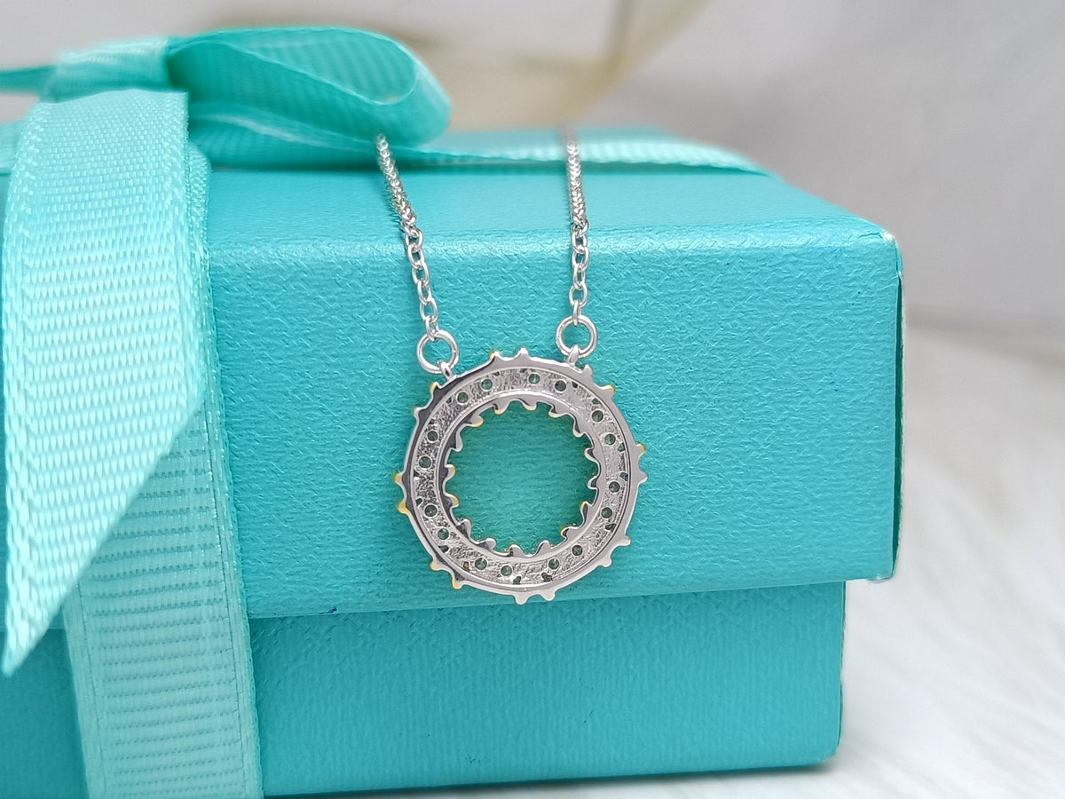 [Lume Jewelry]SIXTEEN STONE NECKLACE GOLD