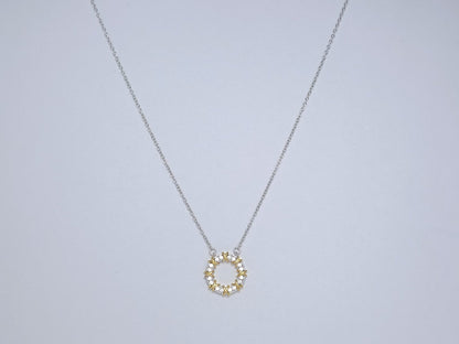 [Lume Jewelry]SIXTEEN STONE NECKLACE GOLD