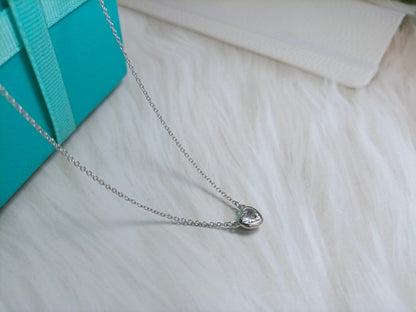 [Lume Jewelry]HEART BIG DIAMOND NECKLACE