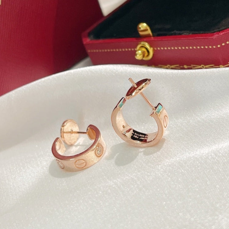 ¡®Lume Jewelry¡¯LOVE EARRINGS 5.7MM 2 DIAMONDS