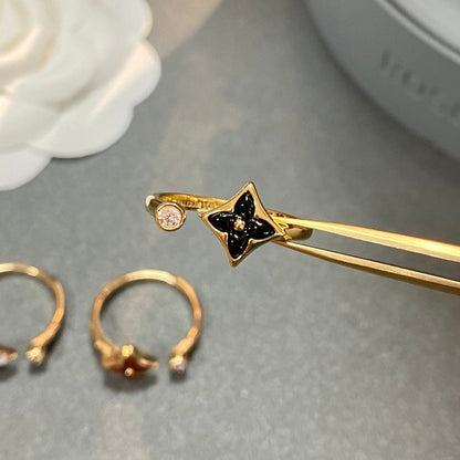 ¡®Lume Jewelry¡¯STAR 1 DIAMOND OPEN RING