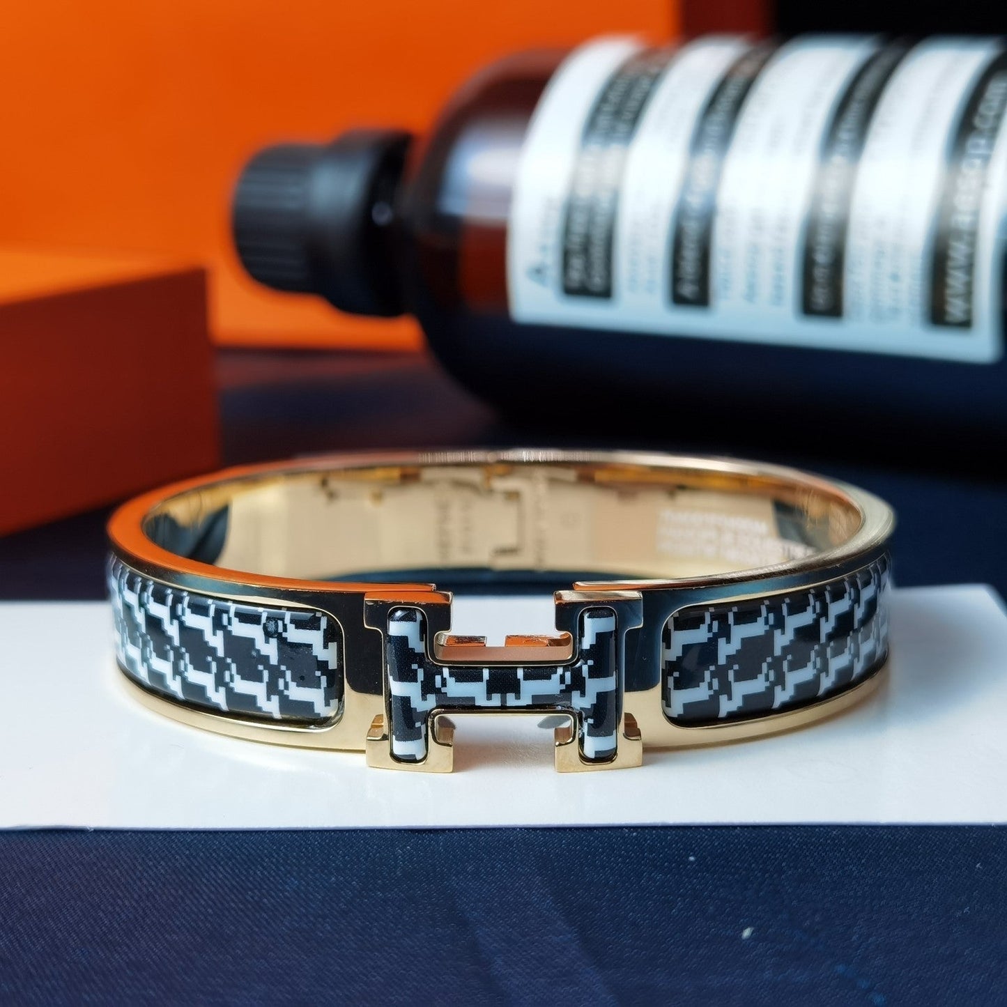¡®Lume Jewelry¡¯H HORSE BRACELET 12MM