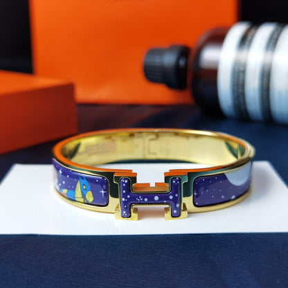 ¡®Lume Jewelry¡¯H STAR AND MOON BRACELET 12MM