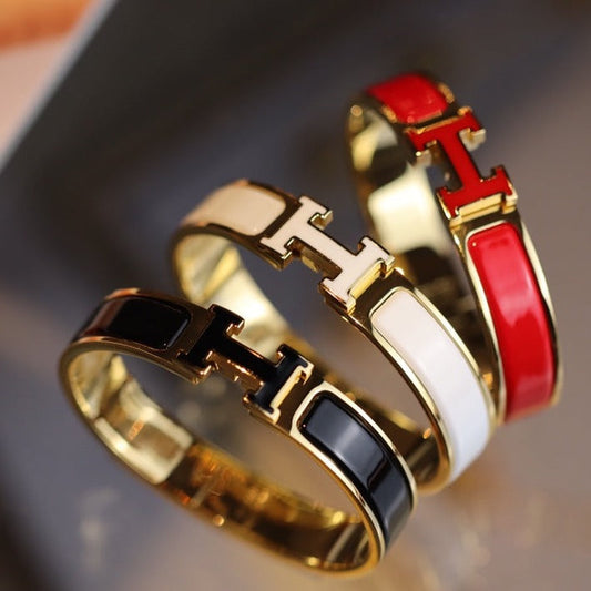 ¡®Lume Jewelry¡¯H BRACELET 12MM GOLD