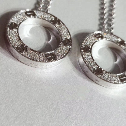 ¡®Lume Jewelry¡¯LOVE NECKLACE ADJUSTABLE SILVER