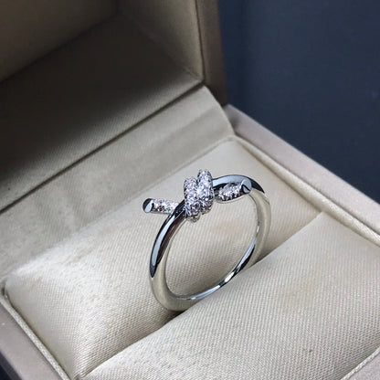 [Lume Jewelry]KNOT RING 1.2MM DIAMOND