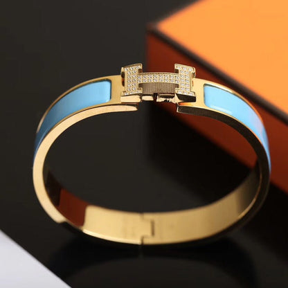 ¡®Lume Jewelry¡¯H CLOUD BLUE BRACELET GOLD DIAMOND