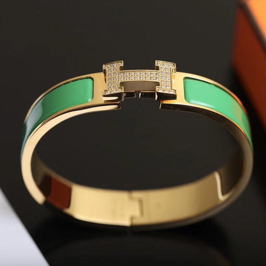 ¡®Lume Jewelry¡¯H BRACELET GOLD DIAMOND
