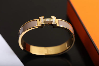 ¡®Lume Jewelry¡¯H BRACELET GOLD DIAMOND