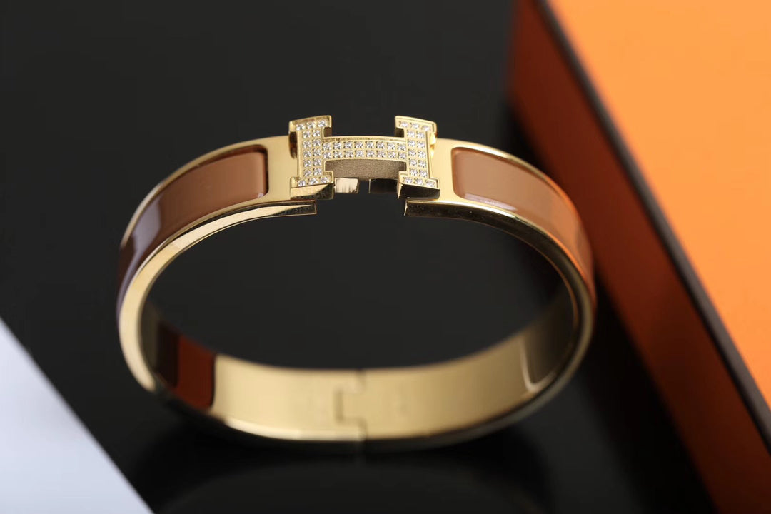 ¡®Lume Jewelry¡¯H BRACELET GOLD DIAMOND