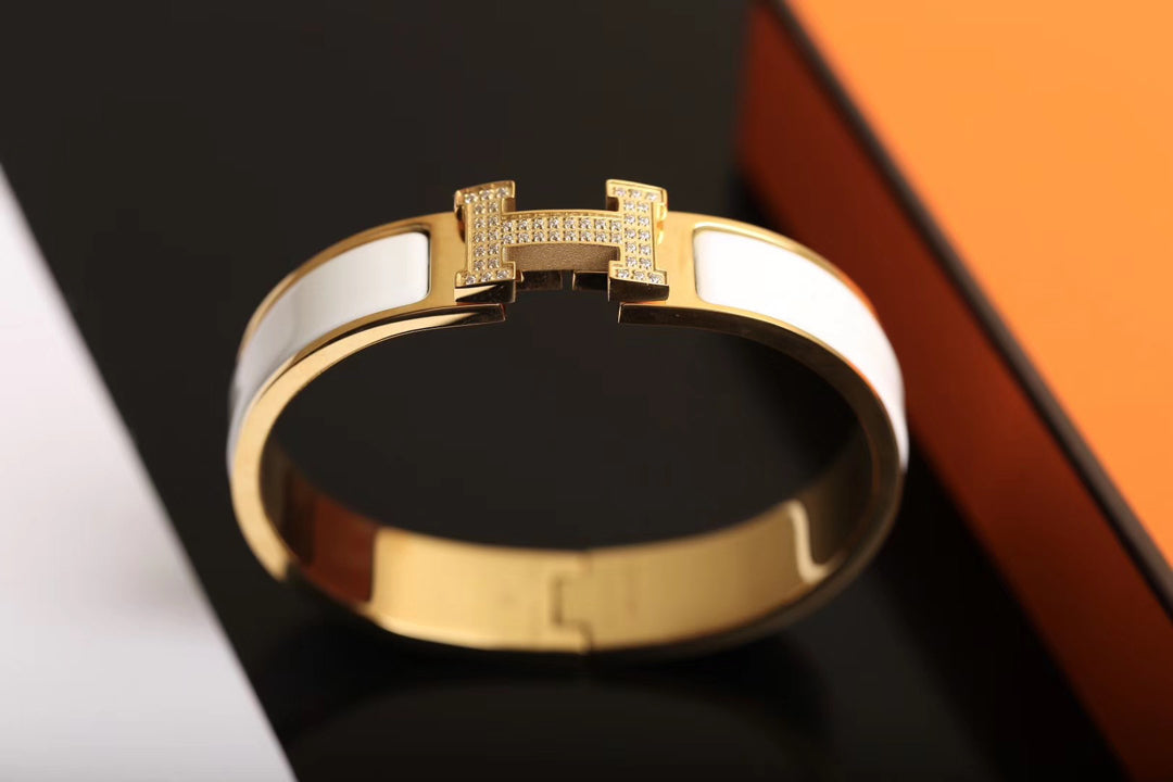 ¡®Lume Jewelry¡¯H BRACELET GOLD DIAMOND