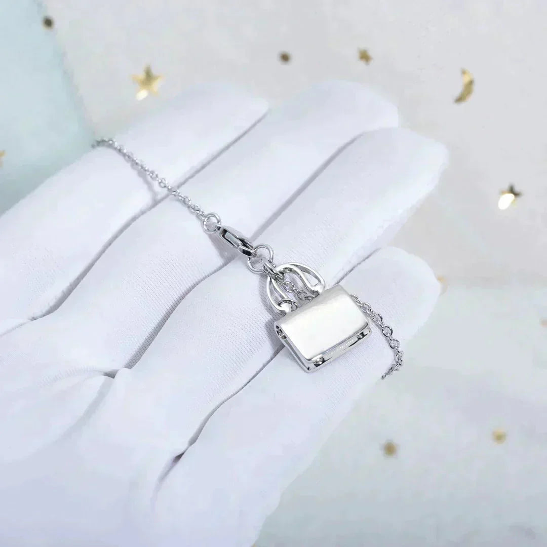 ¡®Lume Jewelry¡¯AMULETTE PEDANT SILVER NECKLACE