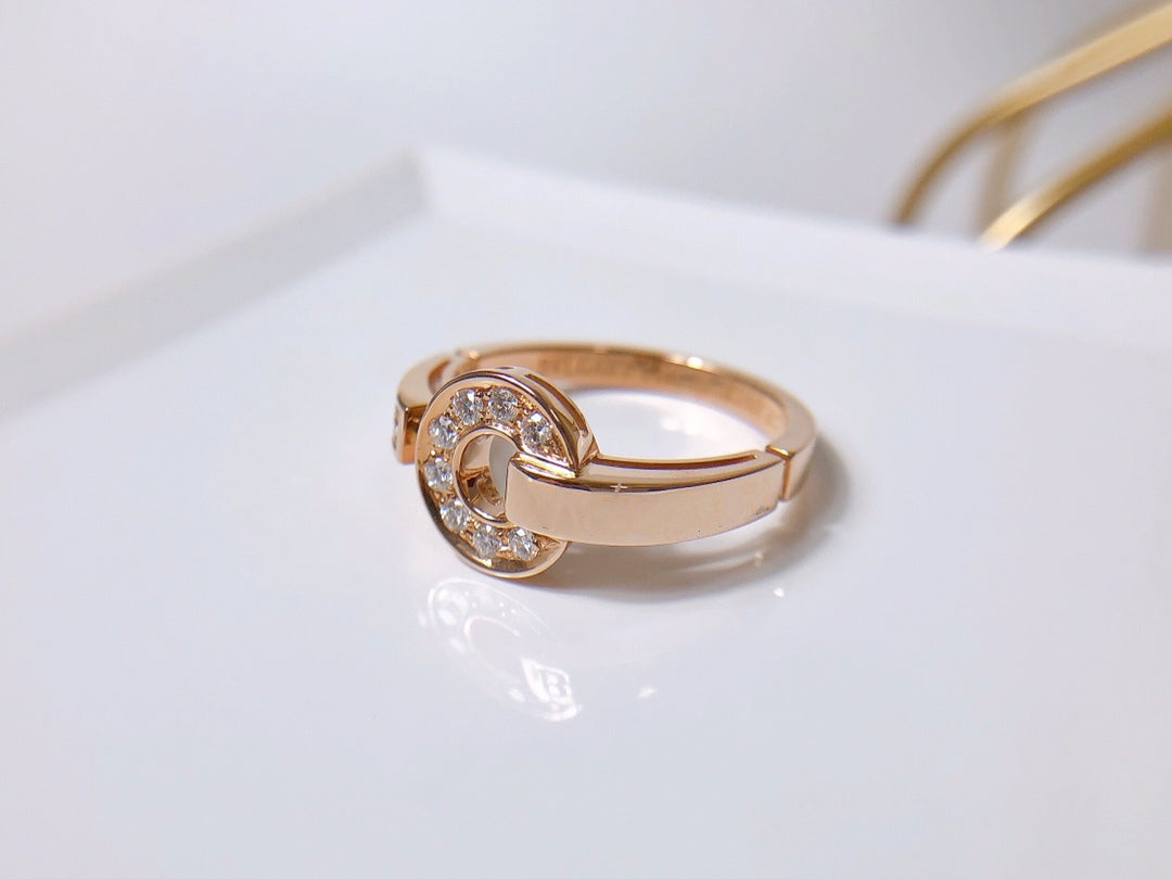 [Lume Jewelry]DREAM RING DIAMOND PINK GOLD