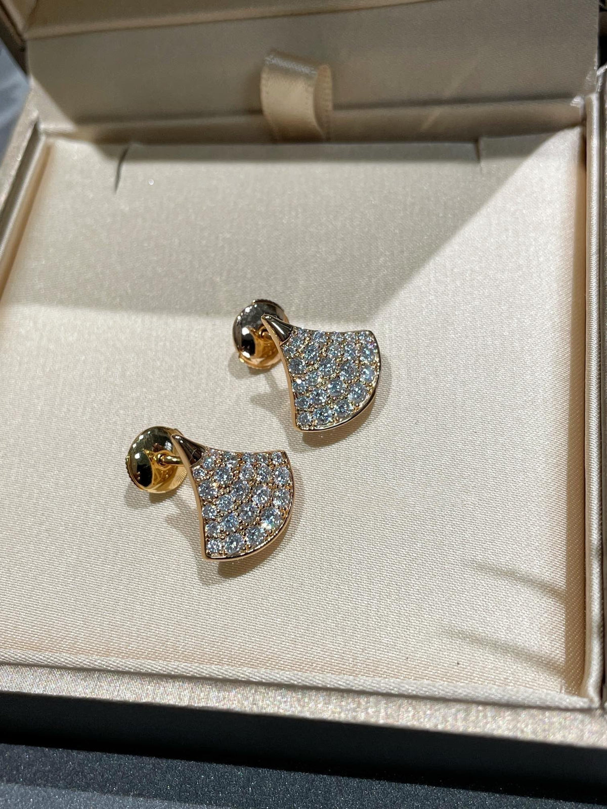 [Lume Jewelry]DREAM STUD EARRINGS DIAMOND