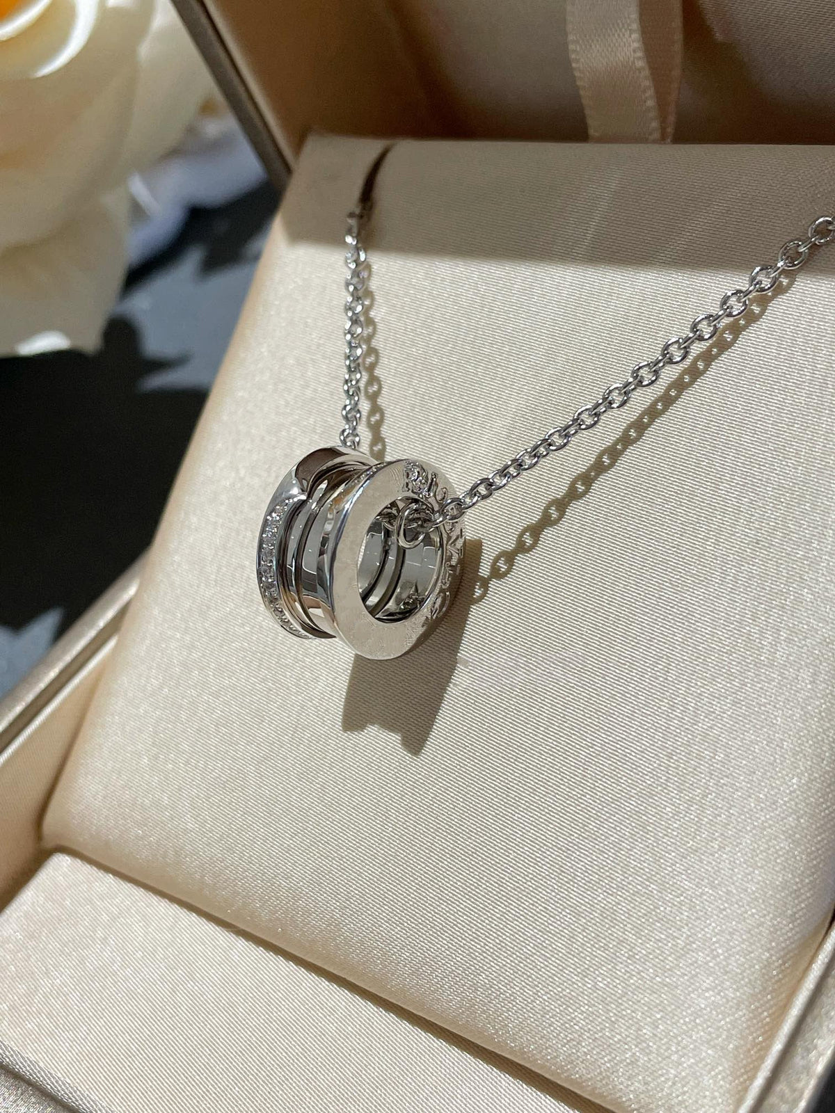 [Lume Jewelry]ZERO 1 NECKLACE DIAMOND