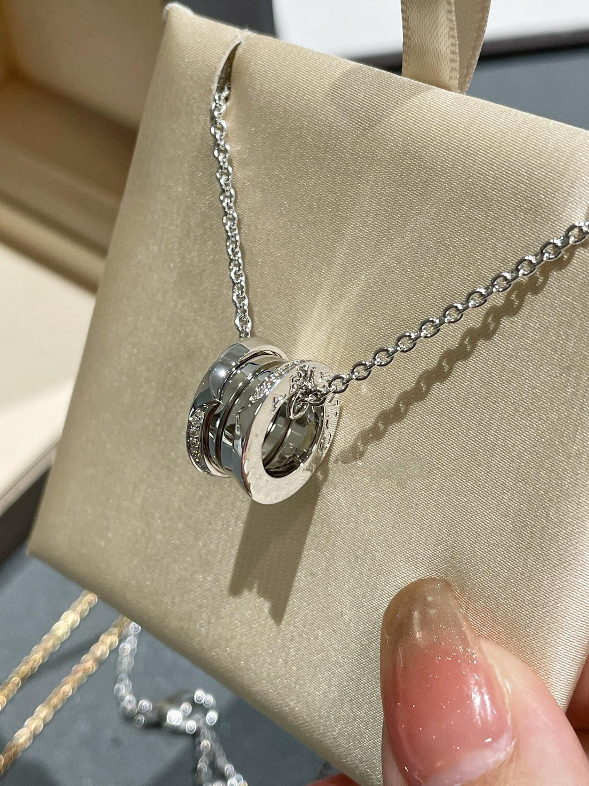 [Lume Jewelry]ZERO 1 NECKLACE DIAMOND