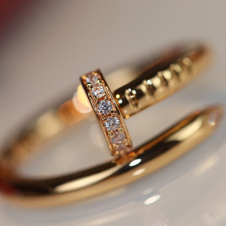 ¡®Lume Jewelry¡¯JUSTE RING 2.65MM GOLD DIAMOND