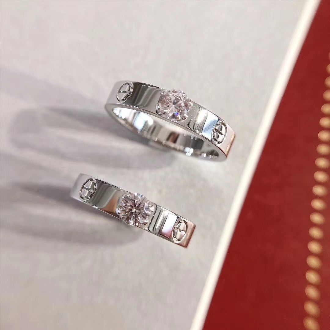 ¡®Lume Jewelry¡¯LOVE RING 3.6MM 1 BIG DIAMOND