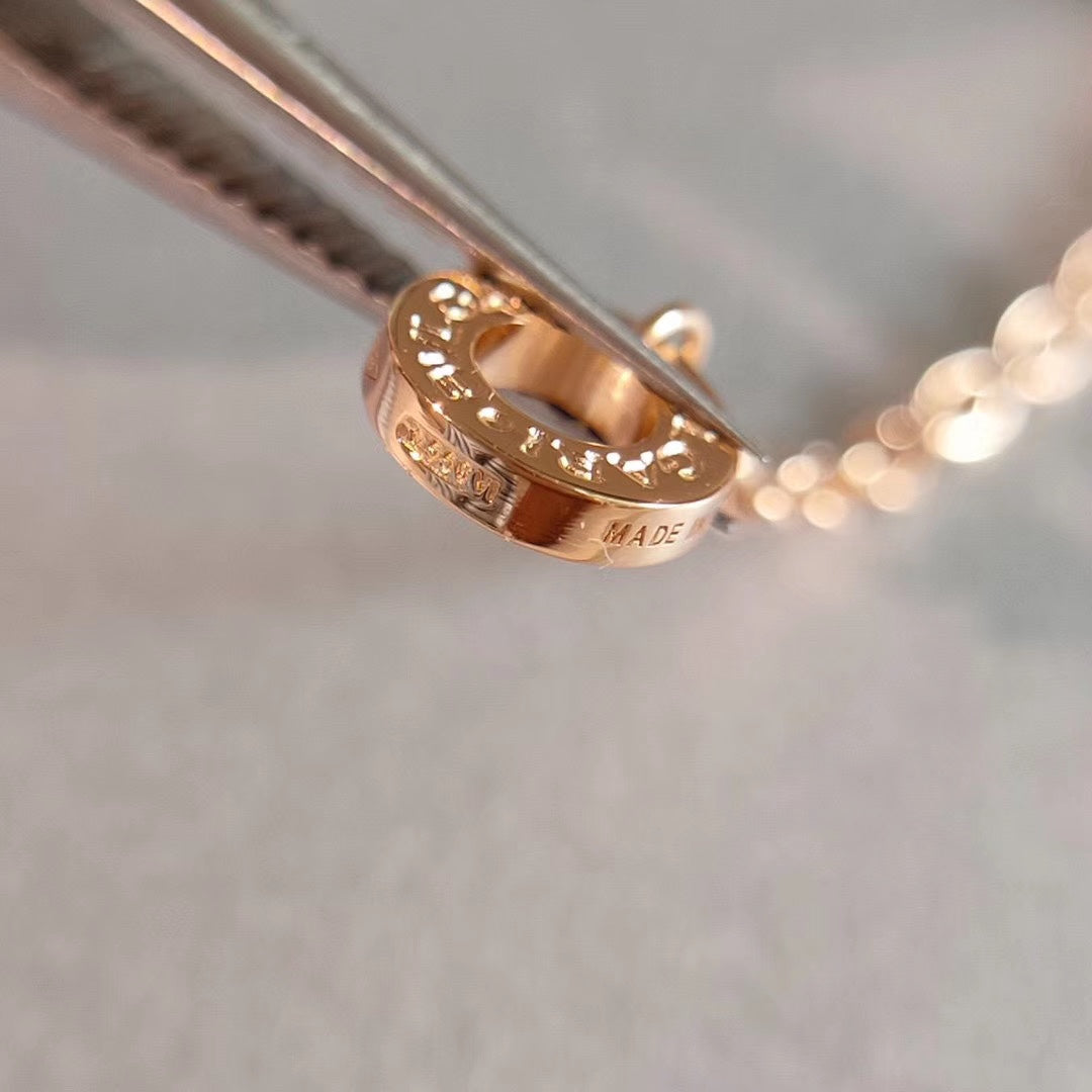[Lume Jewelry]ZERO 1 NECKLACE PINK GOLD