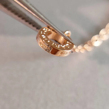 [Lume Jewelry]ZERO 1 NECKLACE PINK GOLD