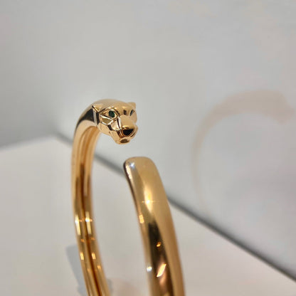 ¡®Lume Jewelry¡¯PANTHERE GOLD OPEN BRACELET