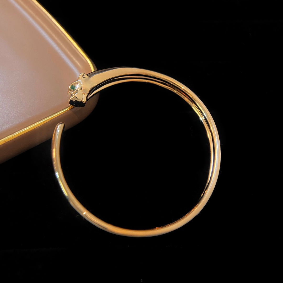 ¡®Lume Jewelry¡¯PANTHERE GOLD OPEN BRACELET