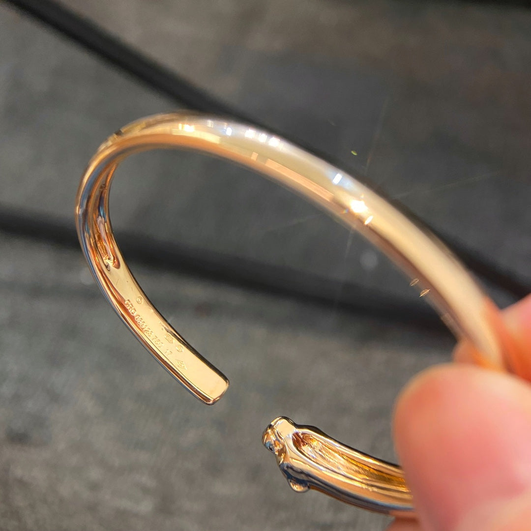¡®Lume Jewelry¡¯PANTHERE GOLD OPEN BRACELET