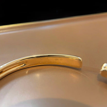 ¡®Lume Jewelry¡¯PANTHERE GOLD OPEN BRACELET