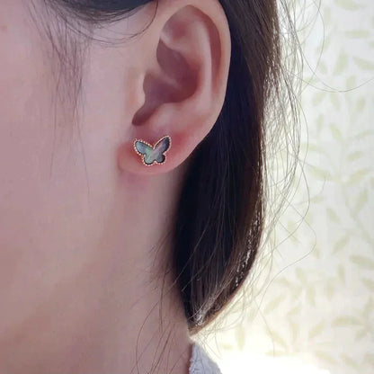 ¡®Lume Jewelry¡¯BUTTERFLY DARK MOP  EARRINGS