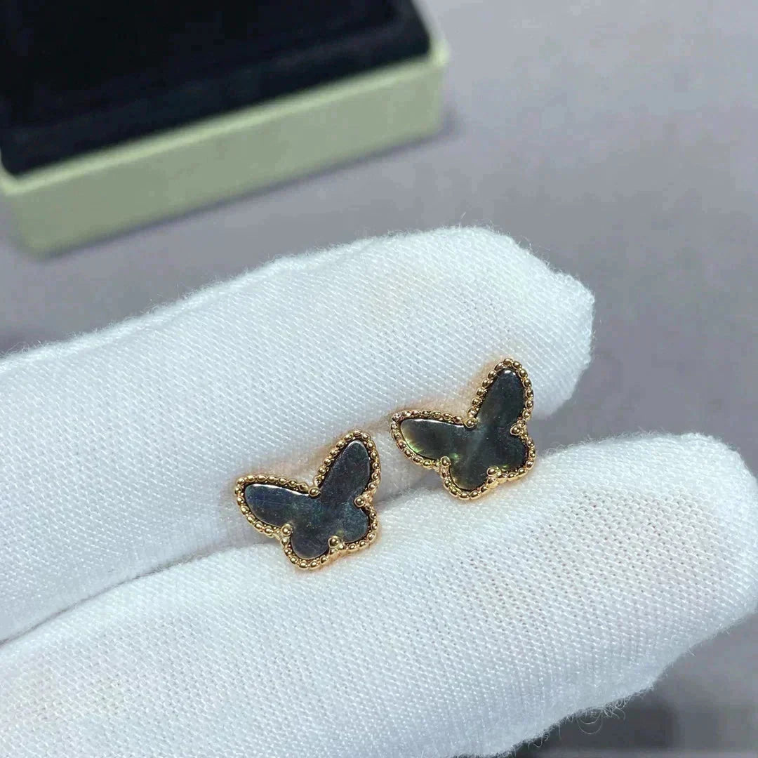 ¡®Lume Jewelry¡¯BUTTERFLY DARK MOP  EARRINGS