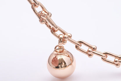 [Lume Jewelry]HARDWEAR WRAP PINK GOLD BRACELET