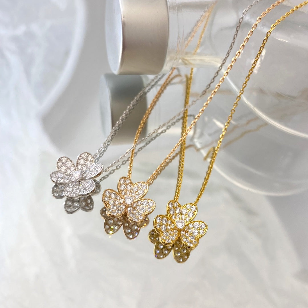 ¡®Lume Jewelry¡¯FLOWER DIAMOND NECKLACE