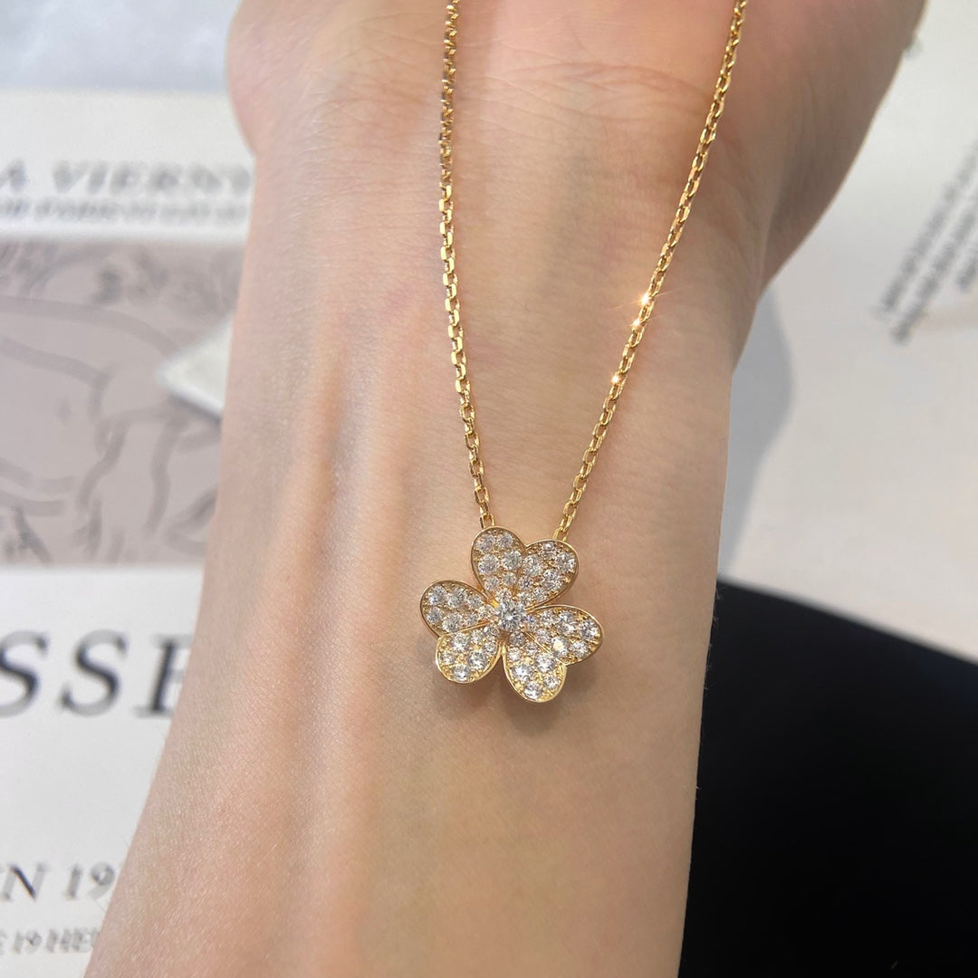 ¡®Lume Jewelry¡¯FLOWER DIAMOND NECKLACE