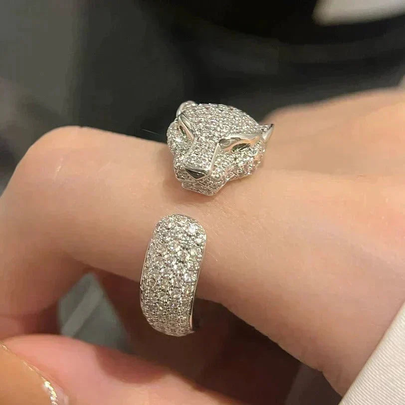 ¡®Lume Jewelry¡¯PANTHERE 5.5MM ALL DIAMOND RING