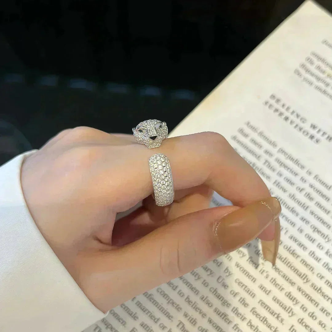 ¡®Lume Jewelry¡¯PANTHERE 5.5MM ALL DIAMOND RING