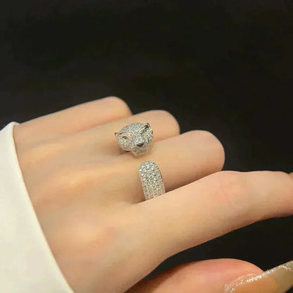 ¡®Lume Jewelry¡¯PANTHERE 5.5MM ALL DIAMOND RING