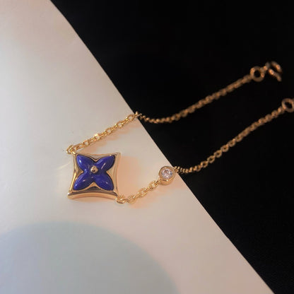 ¡®Lume Jewelry¡¯COLOR STAR PINK GOLD DIAMOND BRACELET
