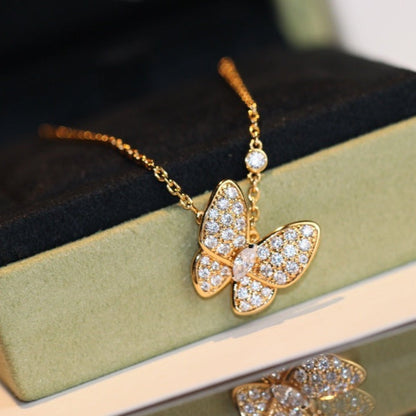 ¡®Lume Jewelry¡¯BUTTERFLY DIAMOND NECKLACE