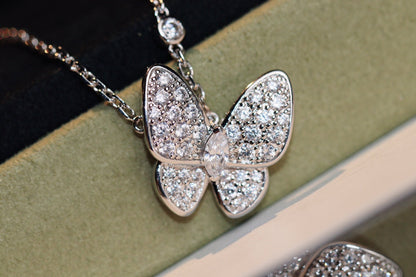 ¡®Lume Jewelry¡¯BUTTERFLY DIAMOND NECKLACE