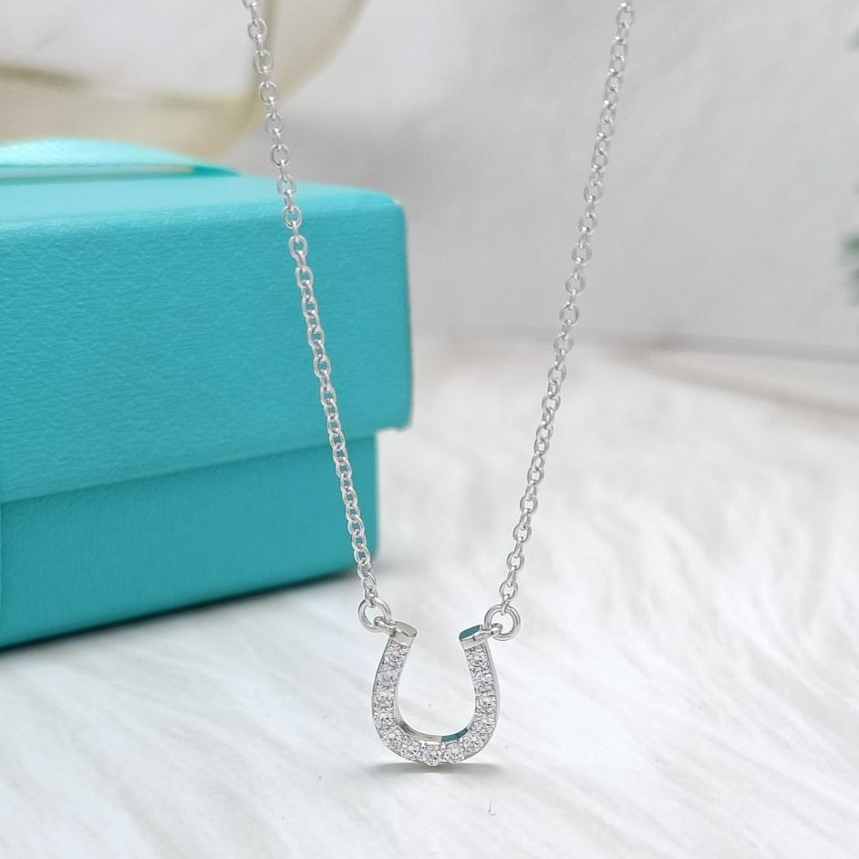 [Lume Jewelry]U DIAMONDS PEDANT NECKLACE