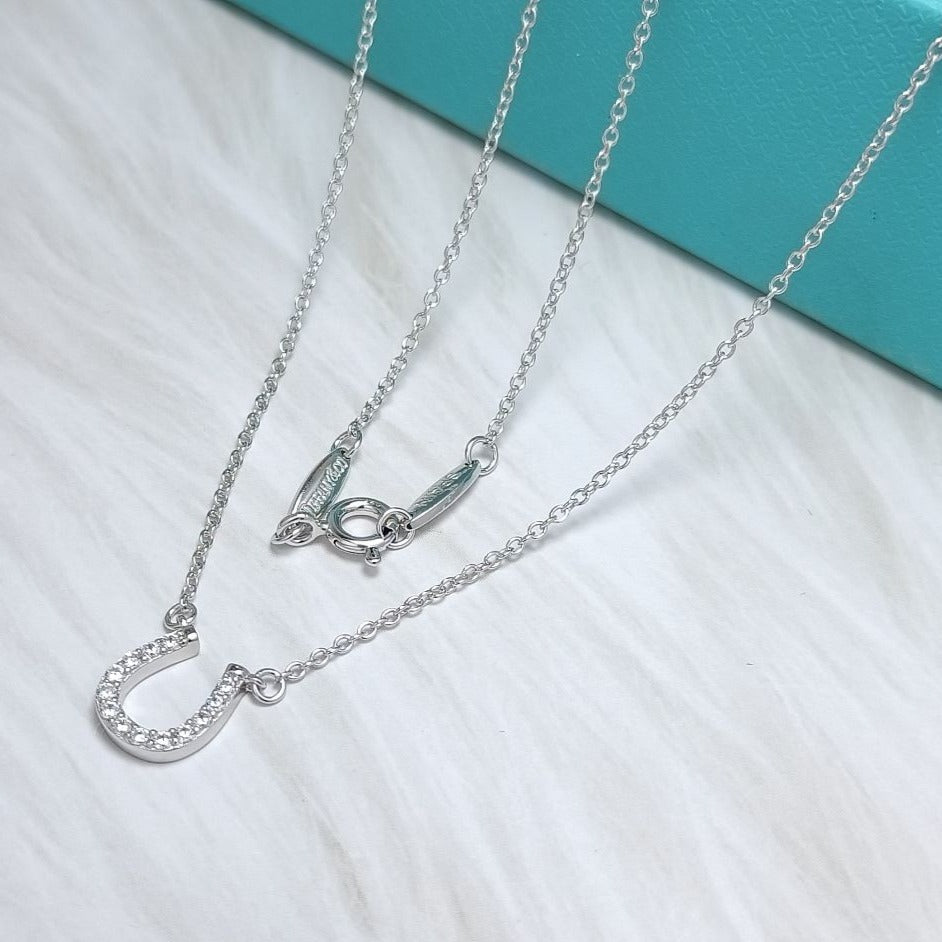 [Lume Jewelry]U DIAMONDS PEDANT NECKLACE