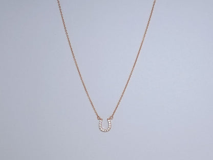 [Lume Jewelry]U DIAMONDS PEDANT NECKLACE