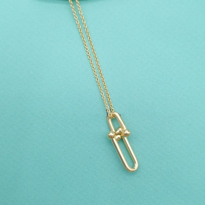[Lume Jewelry]HARDWEAR GOLD DROP PEDANT NECKLACE