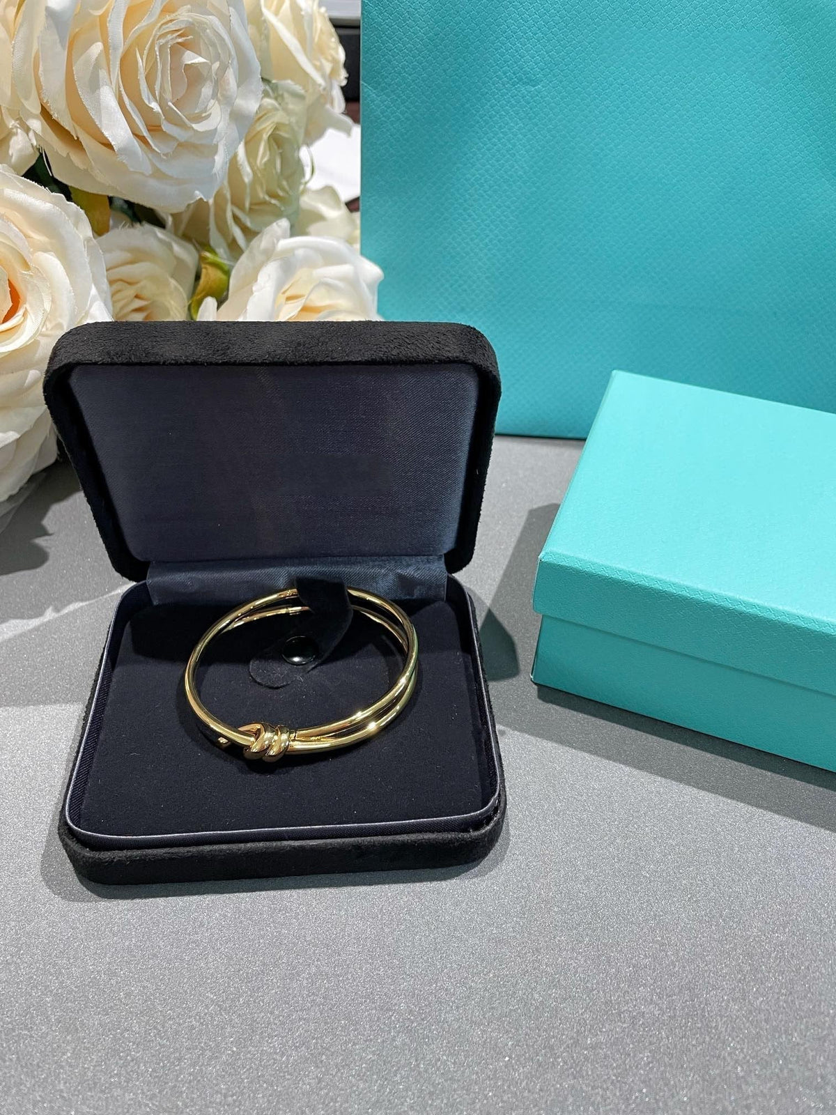 [Lume Jewelry]KNOT DOUBLE ROW GOLD BRACELET